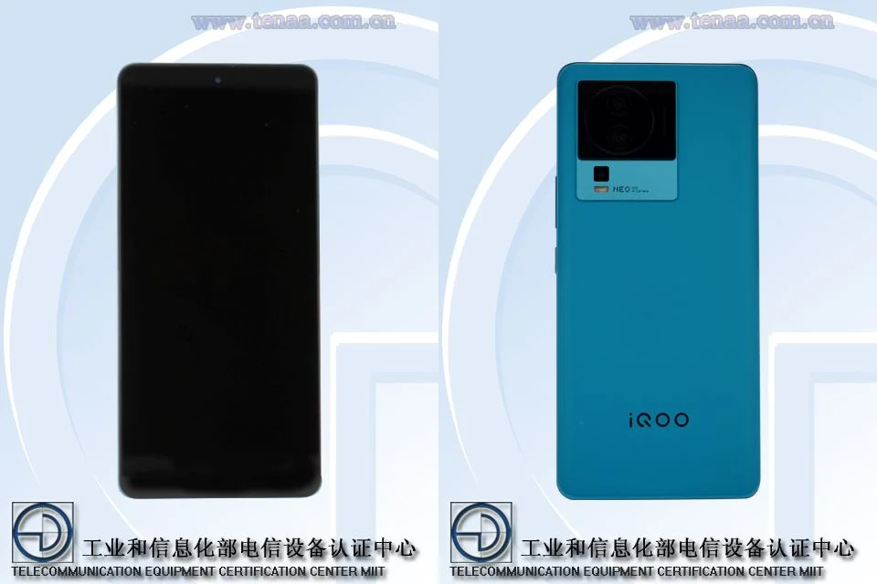 iQOO Neo 7 Edición de carreras TENAA