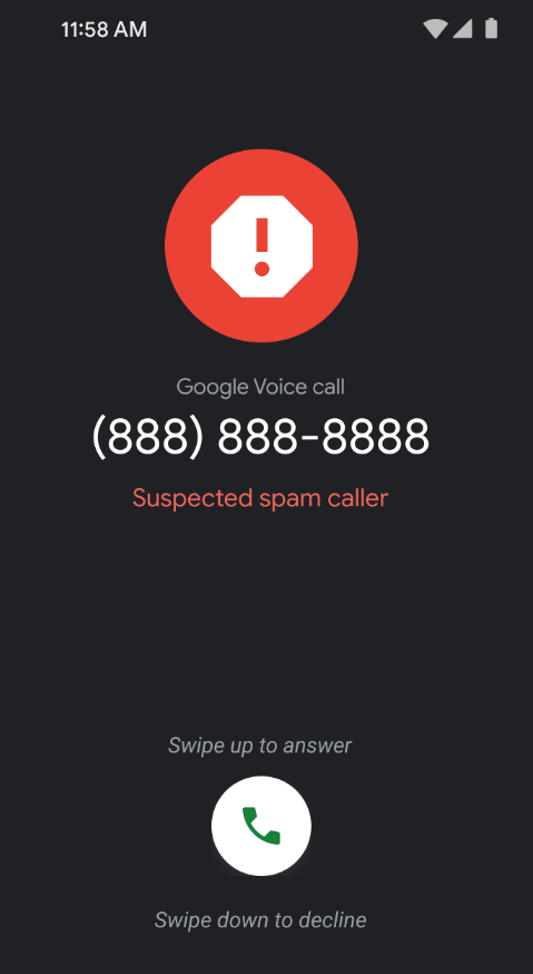 Google Voice añade detección de llamadas no deseadas
