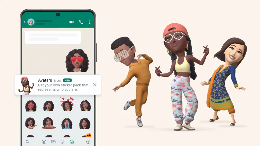 WhatsApp 3D Avatar feature