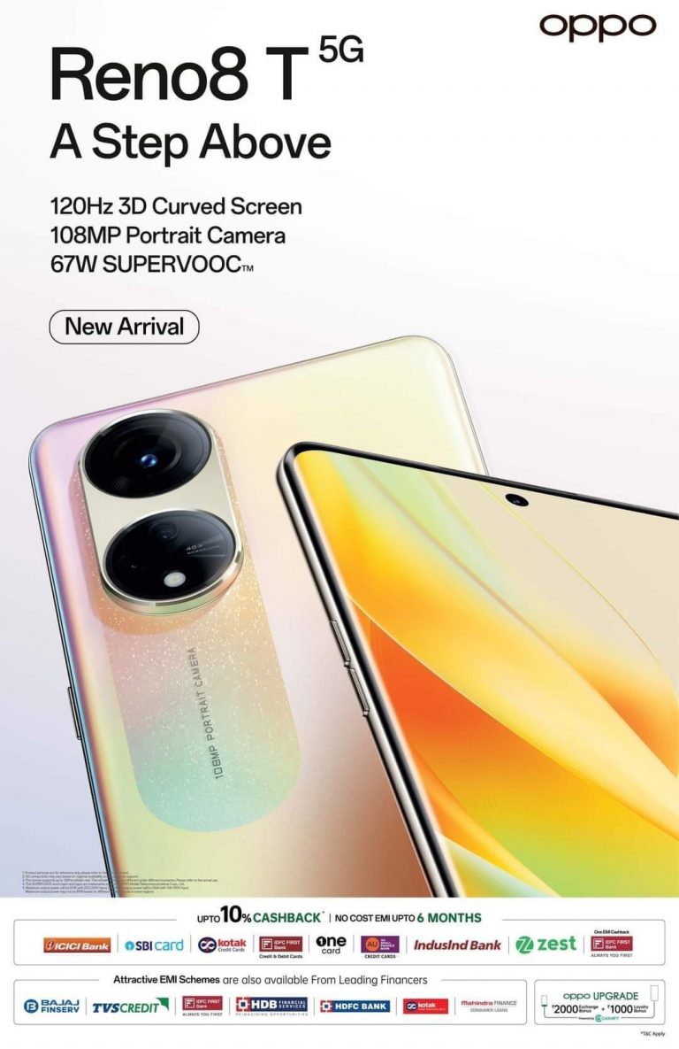 [Update] Oppo Reno 8T 5G to Launch on Feb 3, Pricing, Color Options ...