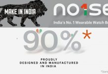 Noise Commits to Manufacturing 90% of its Smartwatches in India from January 2023 Noise