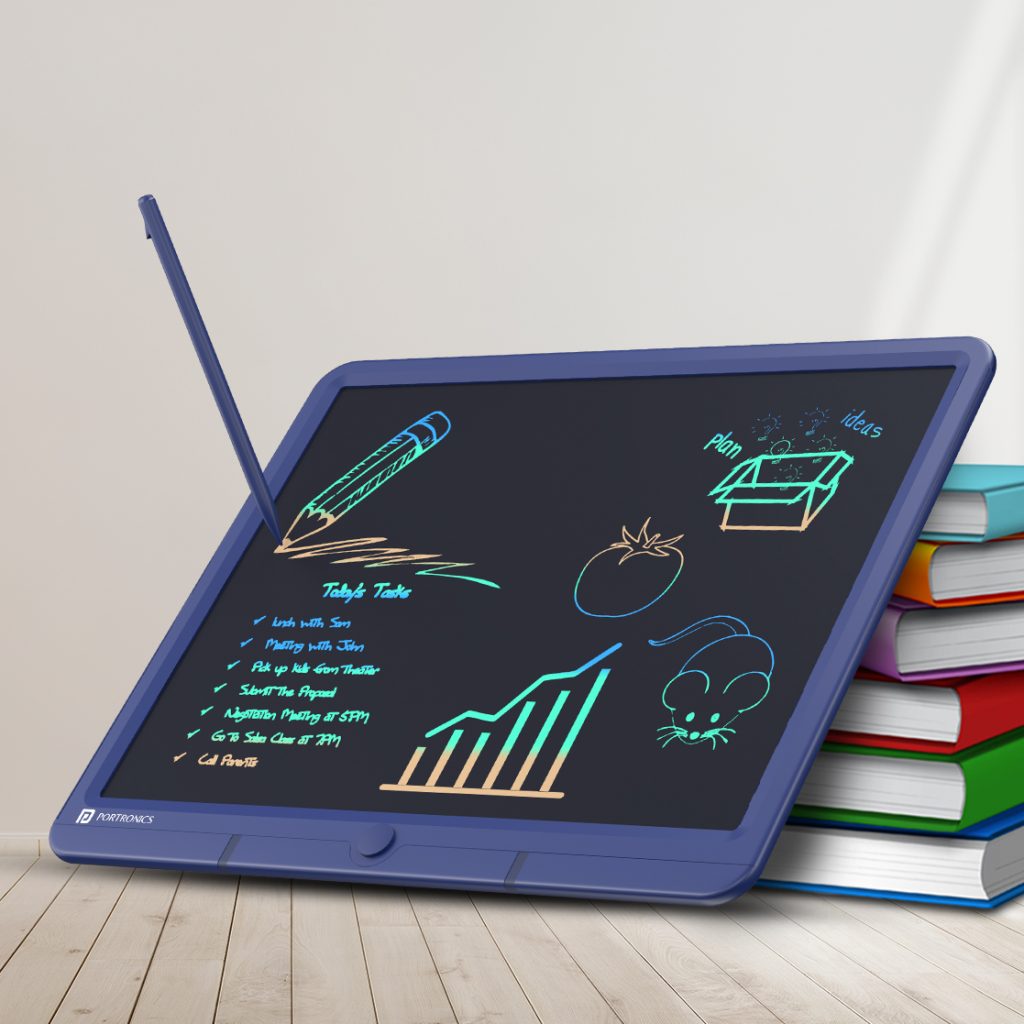 Portronics Ruffpad 15M Smart Writing Pad with Color Display Launched