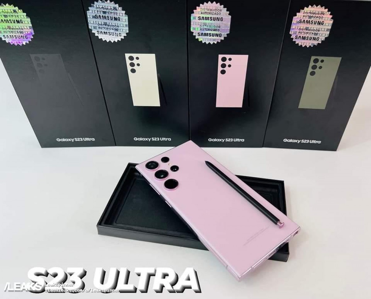 Samsung Galaxy S23 Ultra Spotted at Offline Store, Retail Box, Color ...