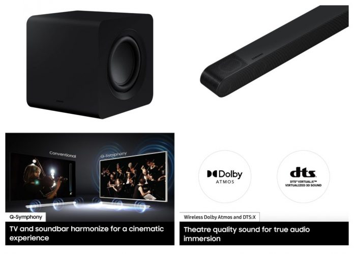 Samsung Launches the HWQ990C & HWS800B Dolby Atmos Soundbars at CES