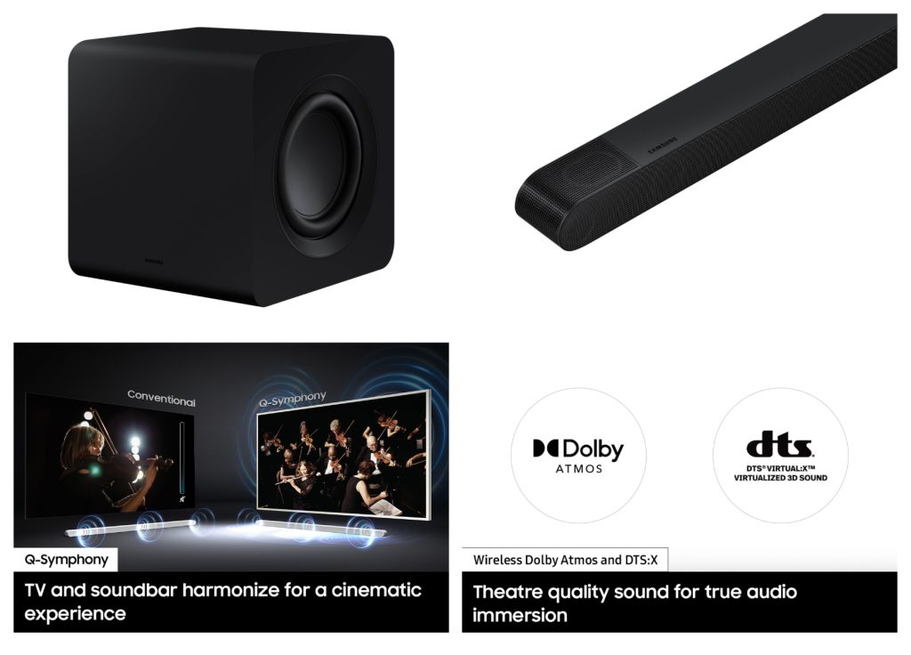 Barra de sonido Samsung HW-S800B Dolby Atmos