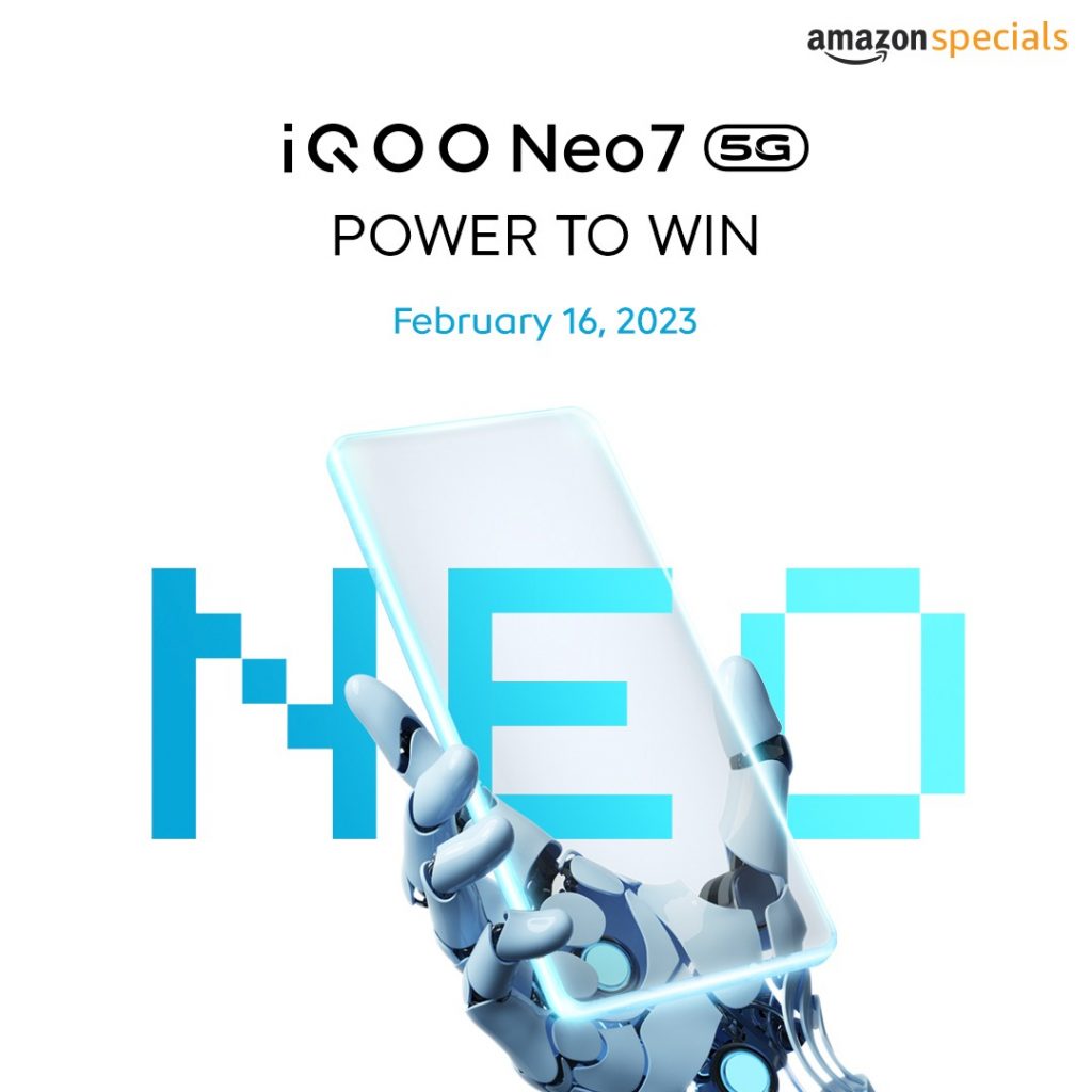 iQOO Neo 7 5G India launch date