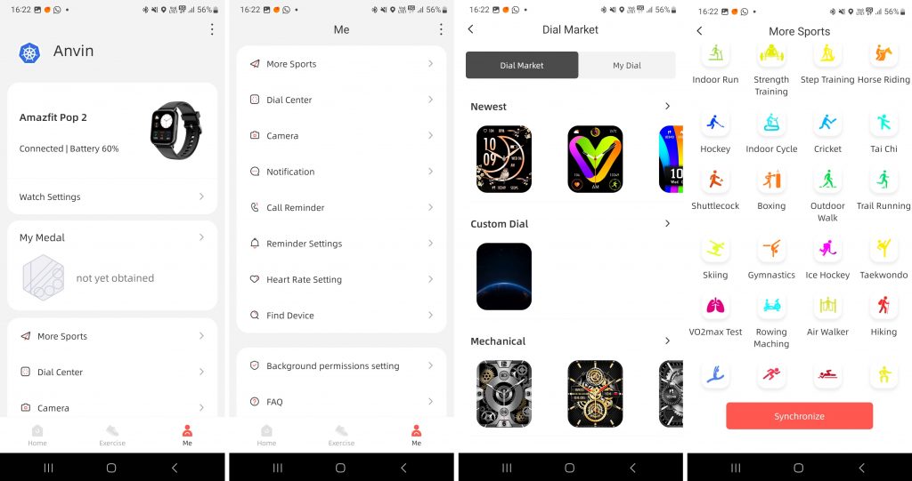 Zepp Active app