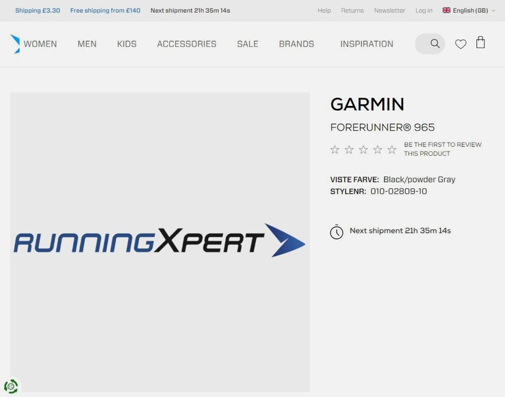 New Garmin Forerunner 265 and Forerunner 965 retailer leaks