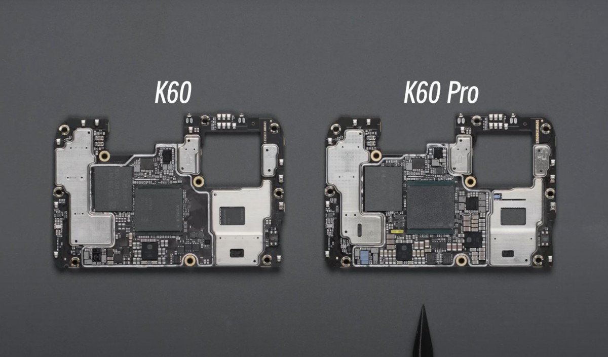 Redmi K60 and Redmi K60 Pro Teardown Video Reveals Striking ...