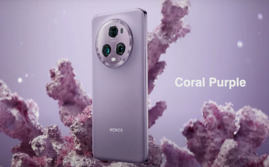 Honor Magic 5 pro purple