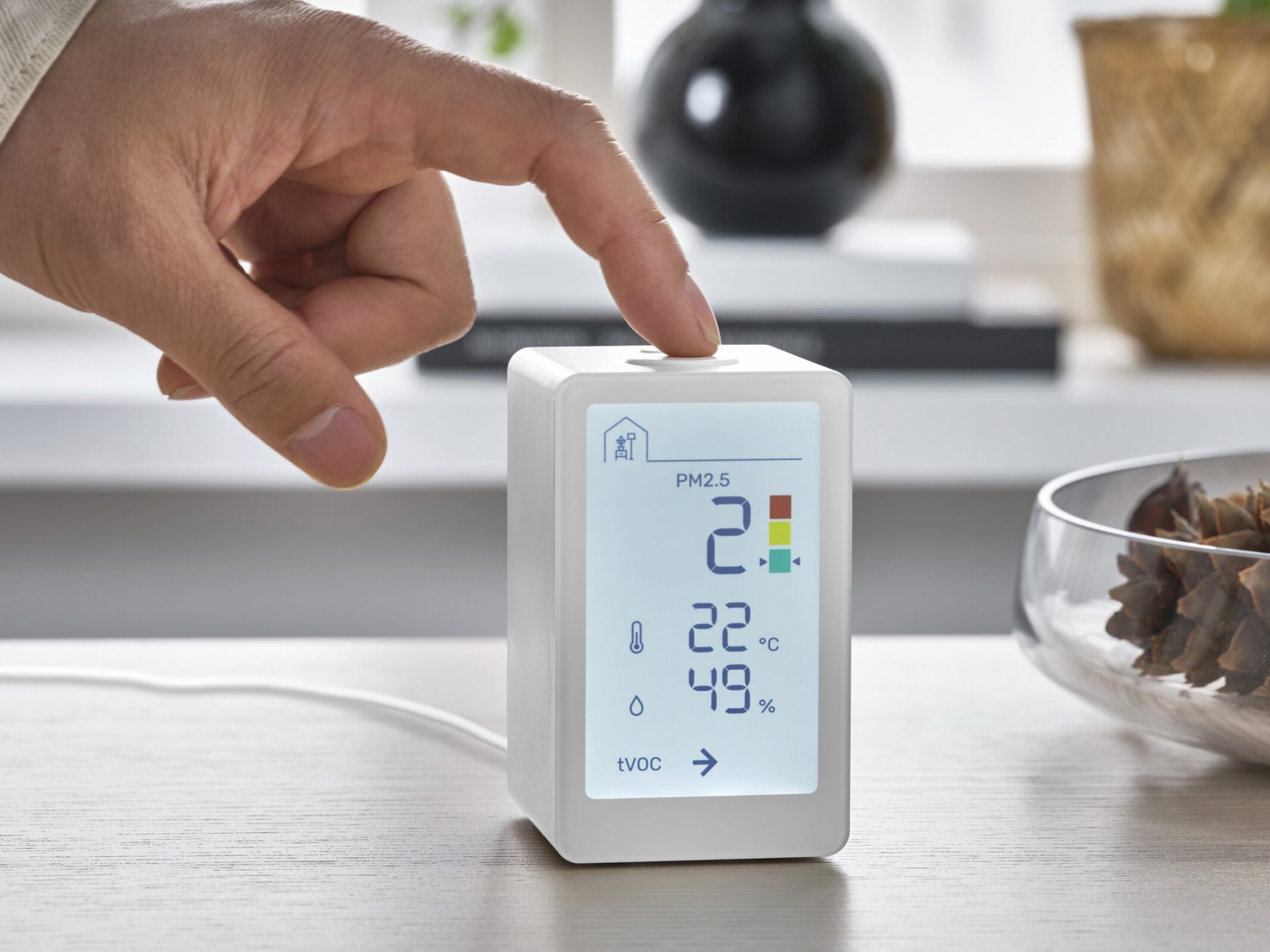 IKEA VINDSTYRKA Smart Air Quality Sensor Announced Gizmochina