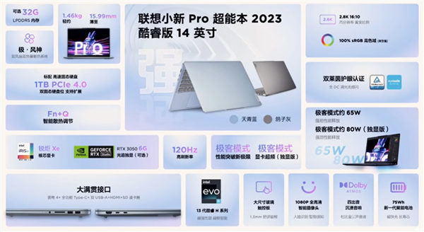 Lenovo Xiaoxin Pro 14 Ultrabook 2023