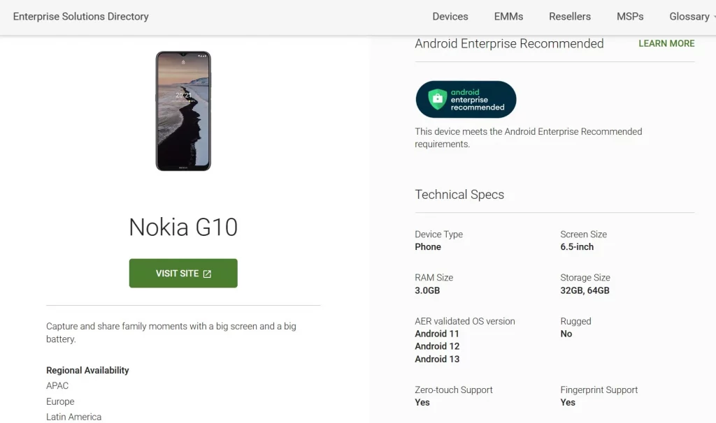 Nokia-G10-Android-13-compatibility