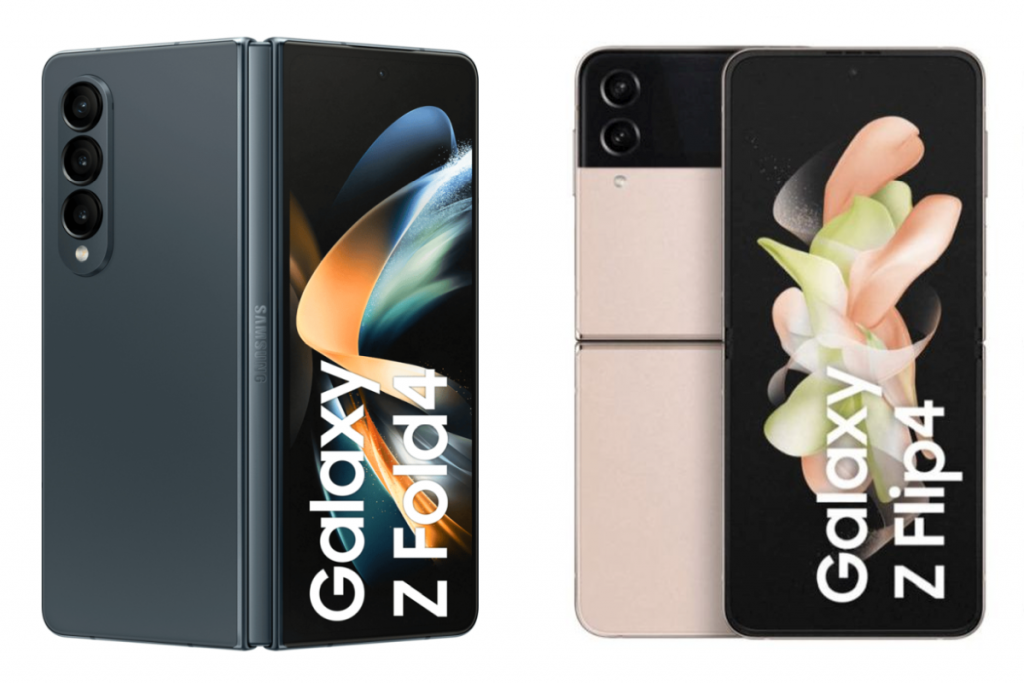 Samsung Galaxy Z Fold 4 and Galaxy Z Flip 4