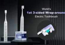 Heisr Launches Worlds First 3-Sided Wrap-Around Electric Toothbrush on Kickstarter