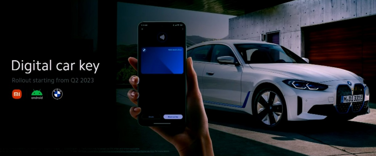 Xiaomi Digital Car Key Announced, in Partnership with BMW Gizmochina