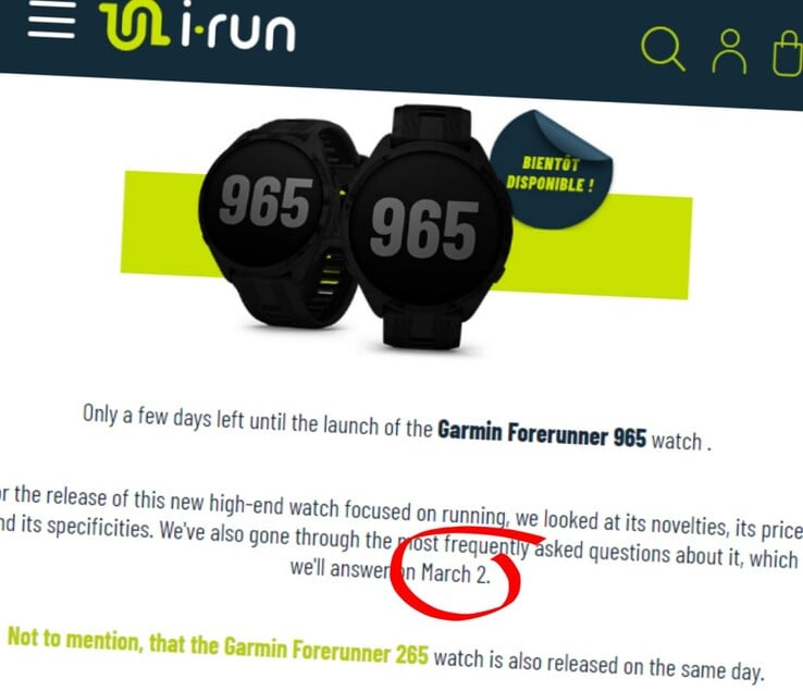 Garmin Forerunner 965