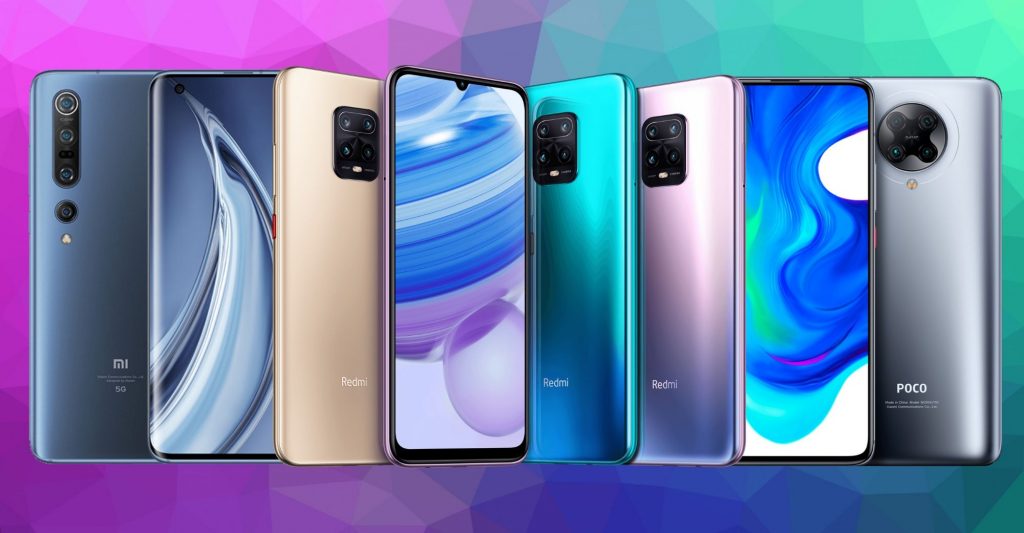 Xiaomi Android smartphones