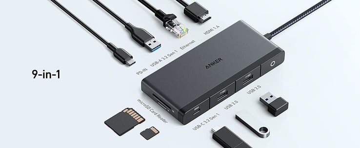 Anker 552 USB-C 9-in-1 Hub Featuring a 4K HDMI Port Released