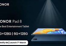 Honor Pad 8 To Launch On March 7, Microsite Goes Live on Amazon India