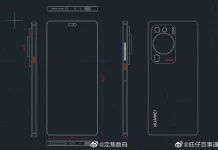 Huawei P60 Pro Leaked Sketch Shows Dynamic Island Similar to iPhone 14 Pro Huawei-P60-Pro-sketch