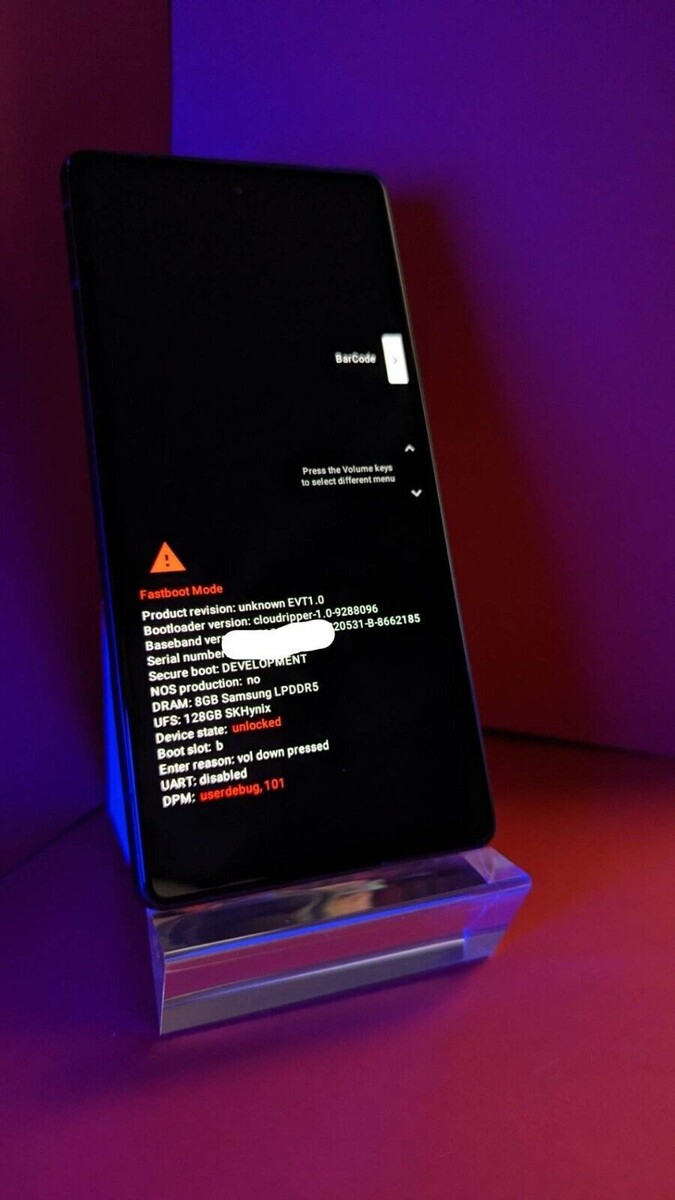 Pixel 7a prototype ebay