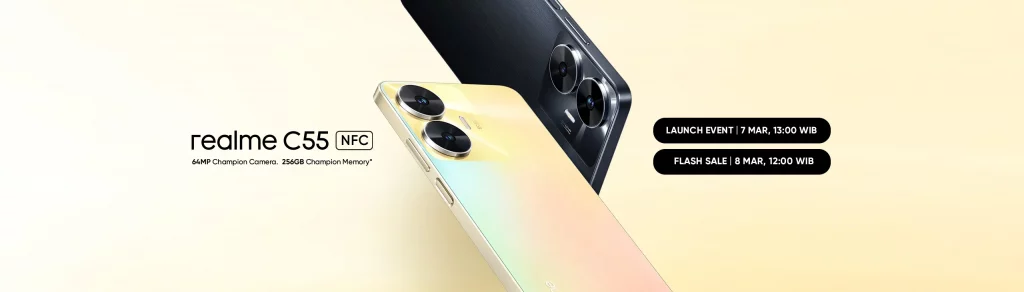Realme C55 Will Officially Debut In Indonesia On March 7 256gb Storage Realme C55 Will Officially Debut In Indonesia On March 7 256gb Storage