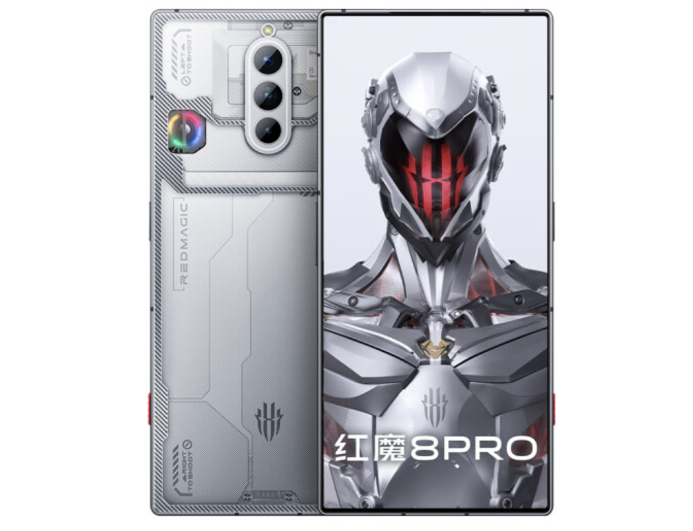 Red Magic 8 Pro Transparent Silver Edition