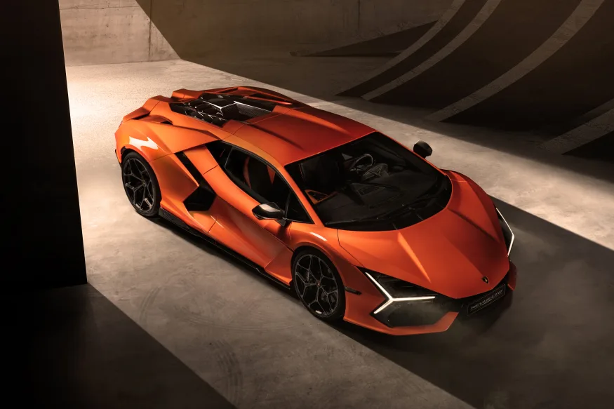 unveils hybrid supercar Revuelto with an electric range of