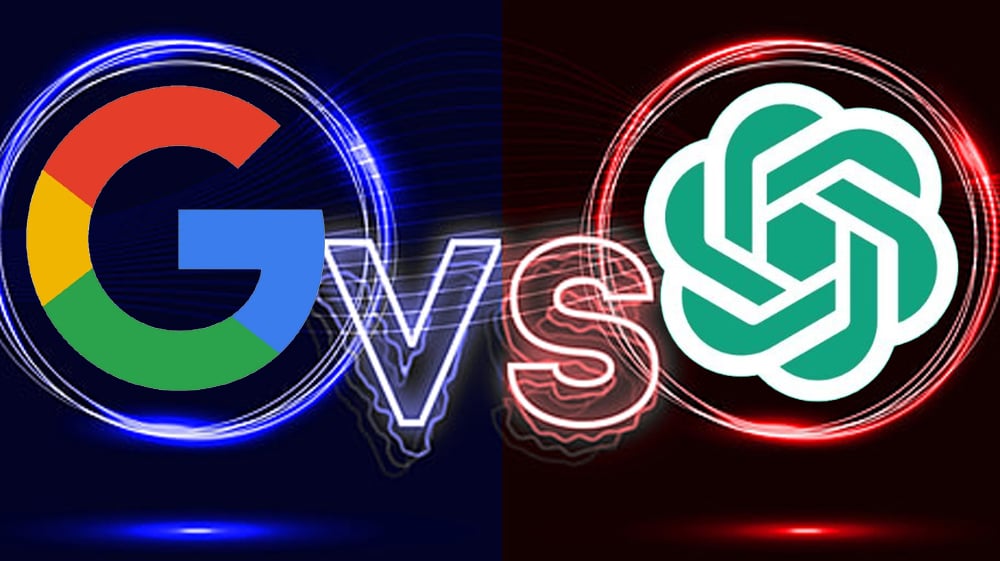 Google Bard vs OpenAI chatGPT