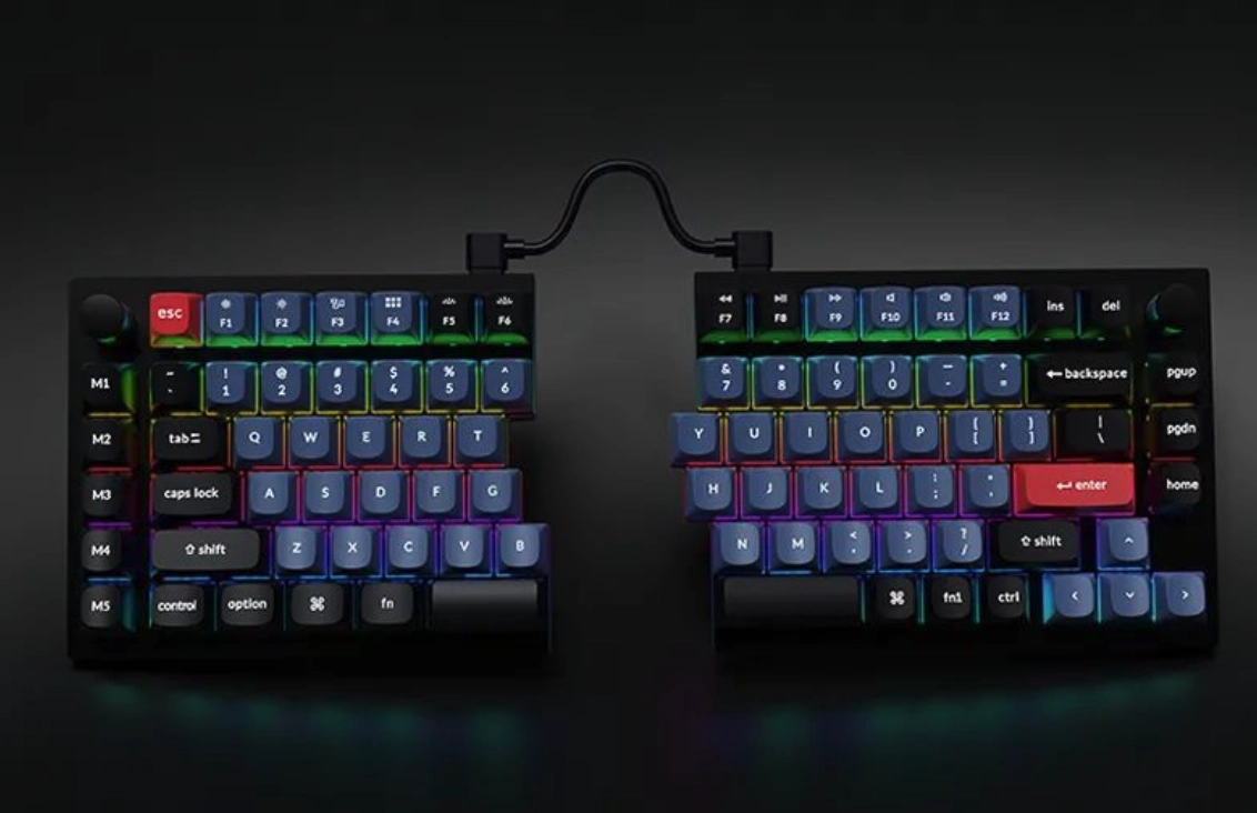 Keychron Q11 Customized Mechanical Keyboard With a Unique Split