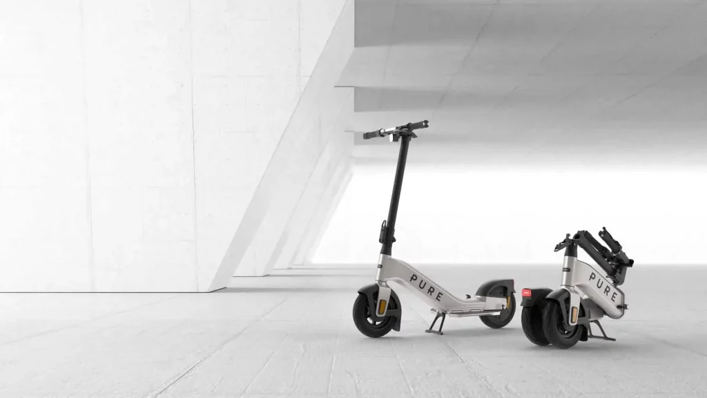 Pure Advance electric scooter sports a revolutionary design that will