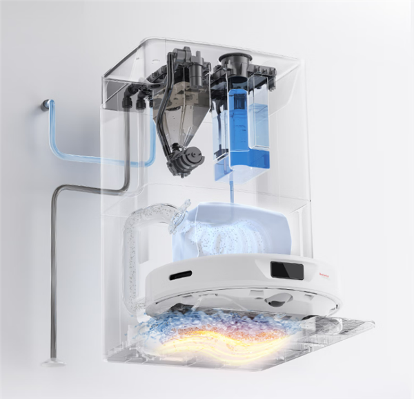 Roborock self-cleaning Sweeping and Mopping Robot P10