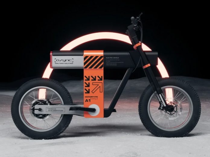 ASYNC A1 allterrain electric bicycle with a 150mile range launched
