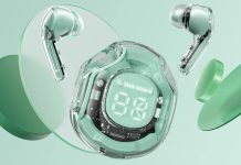 Acefast Crystal 2 T8 transparent earbuds now available on Amazon Acefast Crystal 2