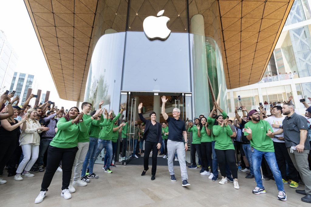 Apple opens its first official store in India, aiming to accelerate