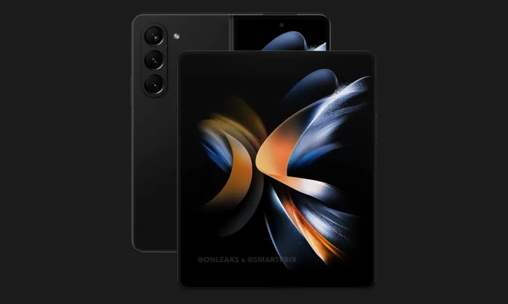 Samsung Galaxy Z Fold 5 render
