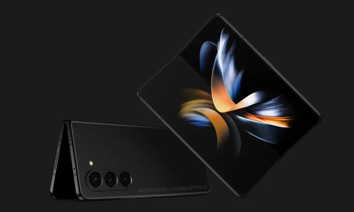 Samsung Galaxy Z Fold 5 render