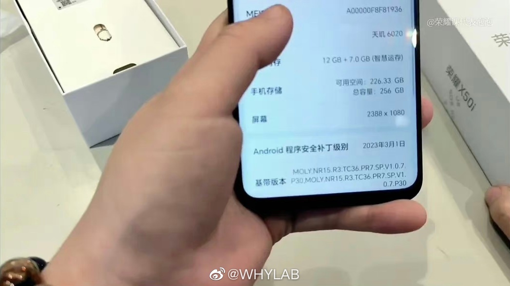 Honor X50i live shots