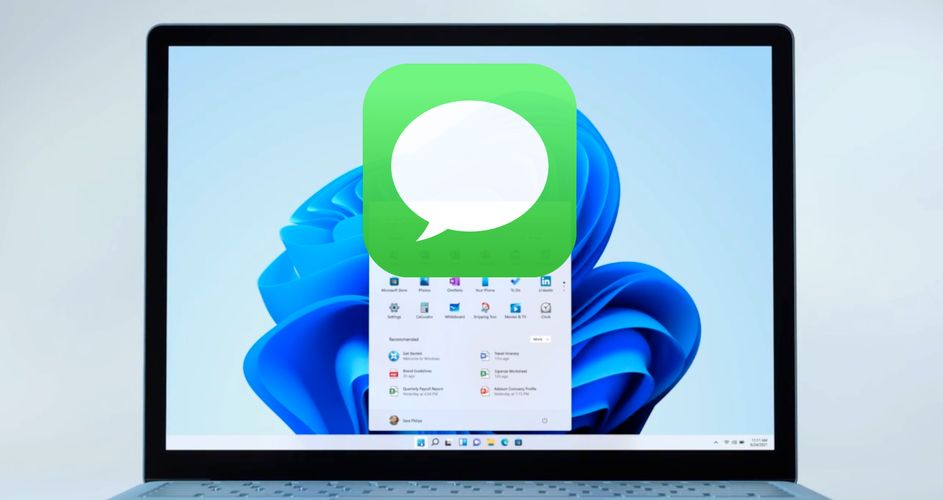 Apple iMessages are finally making their way to Windows 11 Gizmochina