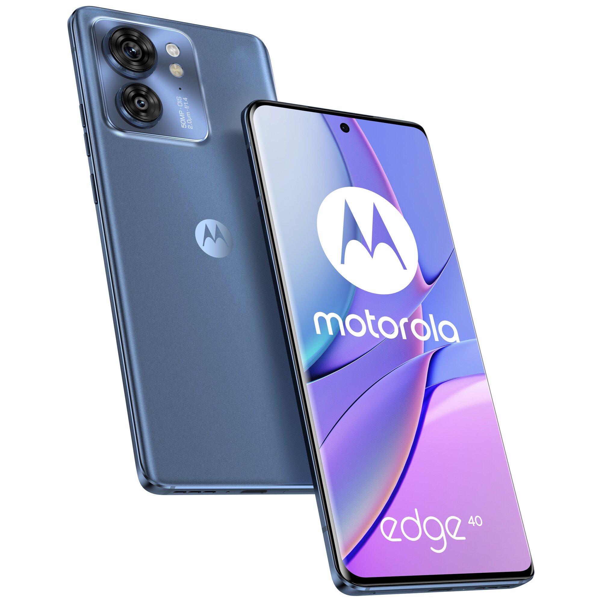 Motorola Edge 40 render blue