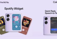 OPPO Find N2 Flip First Major Update Introduces Spotify Widget, Speech-to-Text Quick Reply Feature For Cover Screen