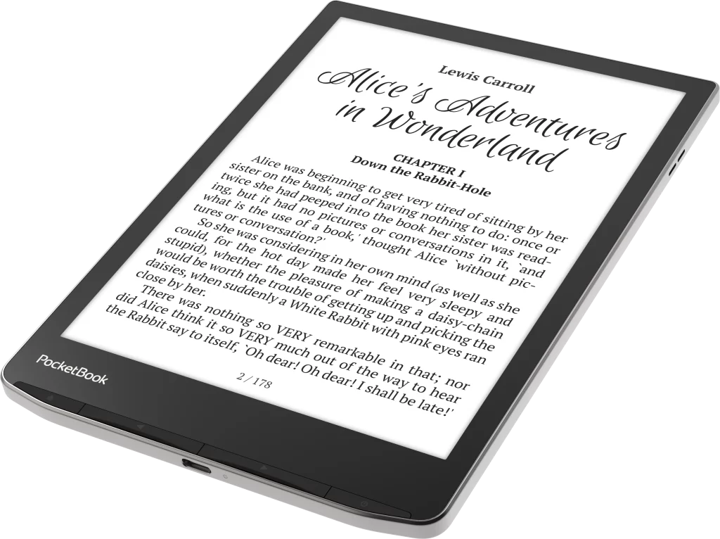 Pocketbook InkPad 4 ereader with a 7.8inch display unveiled for 289