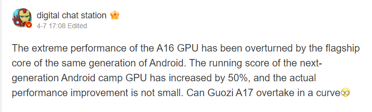 GPU Snapdragon 8 Gen 3