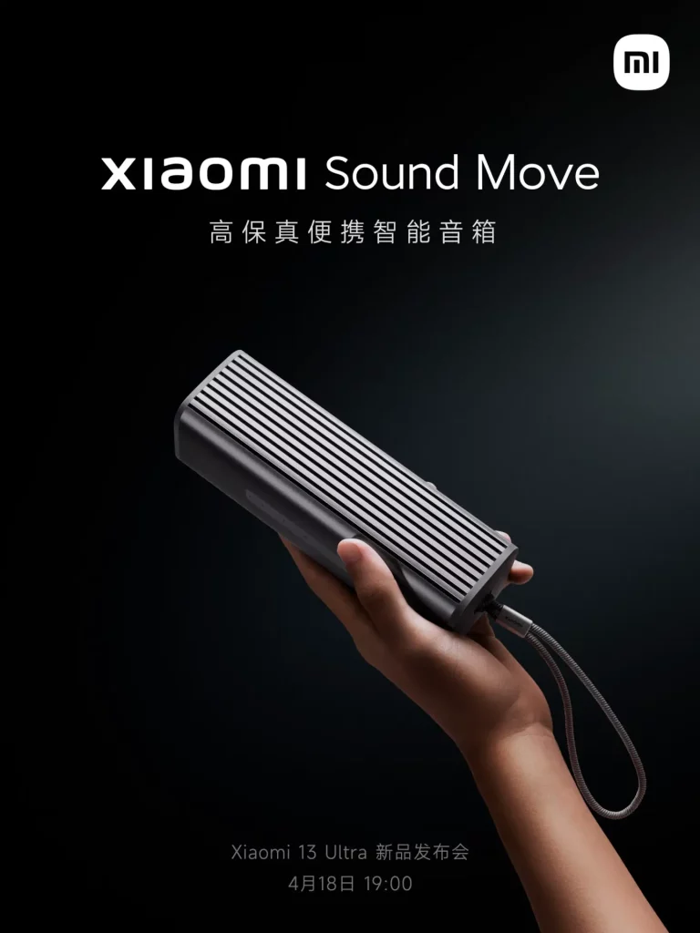 Xiaomi Sound Move Bluetooth Speaker teased to launch April 18; Buds 4