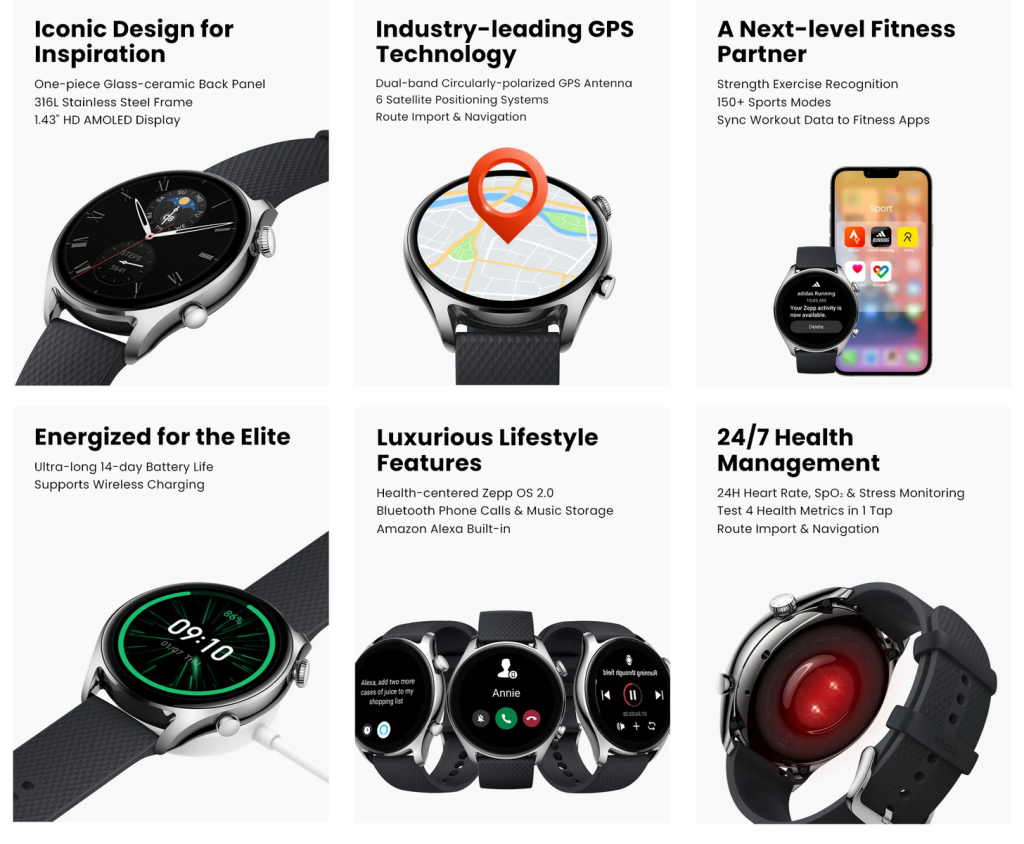 Amazfit GTR 4 Limited Edition arrives with wireless charging