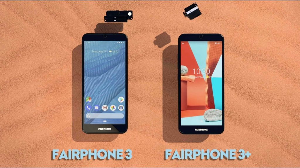 fairphone 3 and 3+
