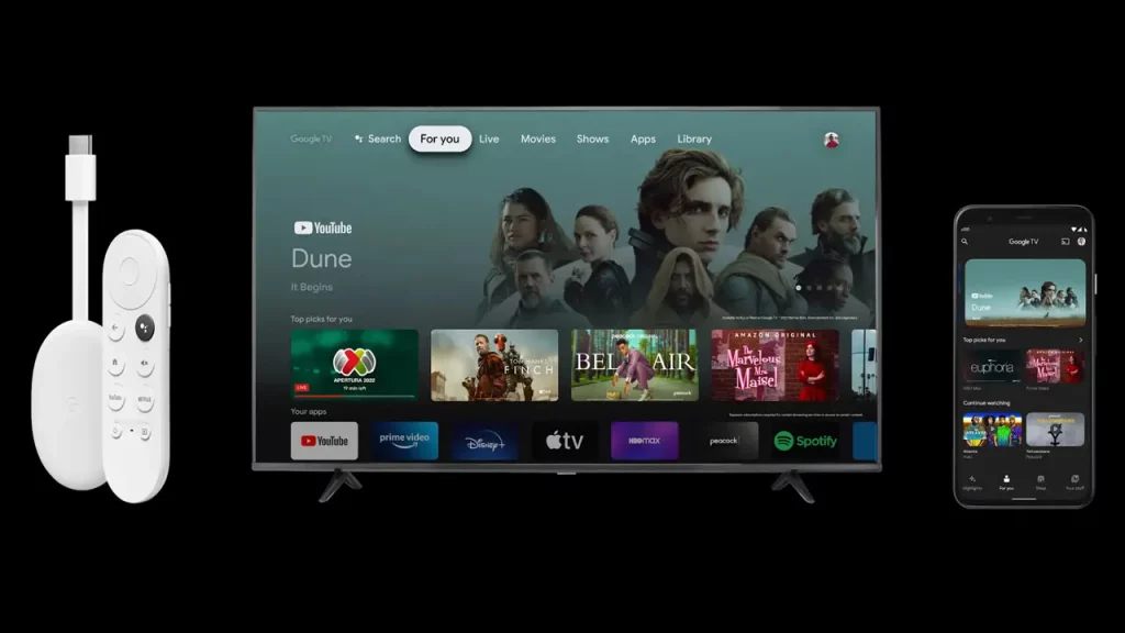 Introducing Free TV channels from Google TV in the Favorite Apps