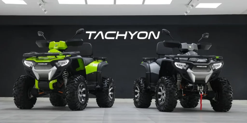 Powerland Tachyon electric ATV manufactured in India unveiled; hitting