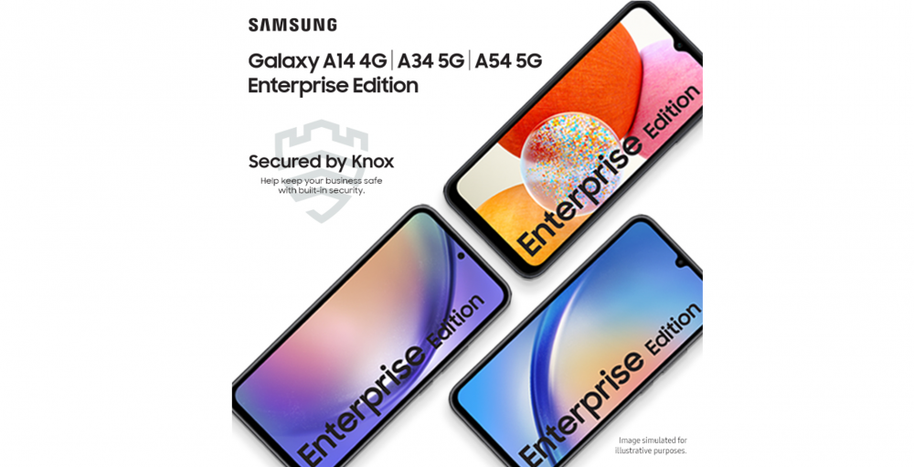 Galaxy A54, A34 and A14 Enterprise Edition